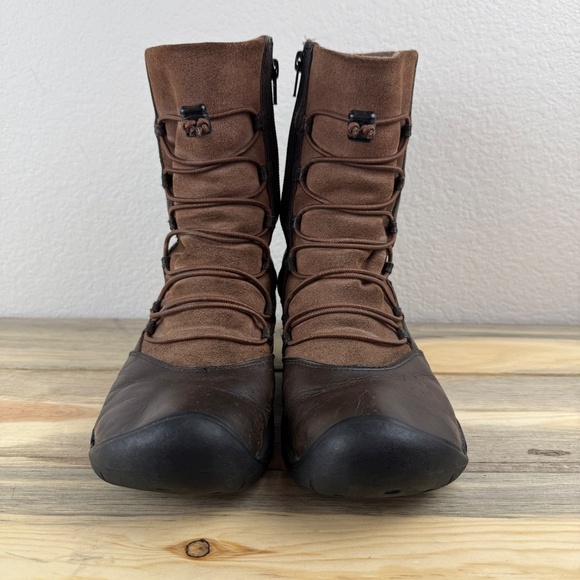 Keen Leather and Suede Bungee Boot Size 8 - Picture 8 of 14